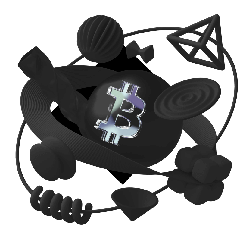 Bitcoin and geometric shapes